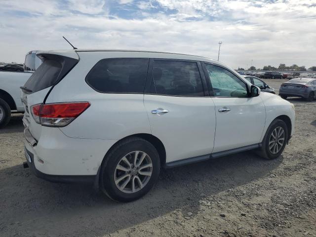 NISSAN PATHFINDER 2014 white  gas 5N1AR2MN1EC614620 photo #4