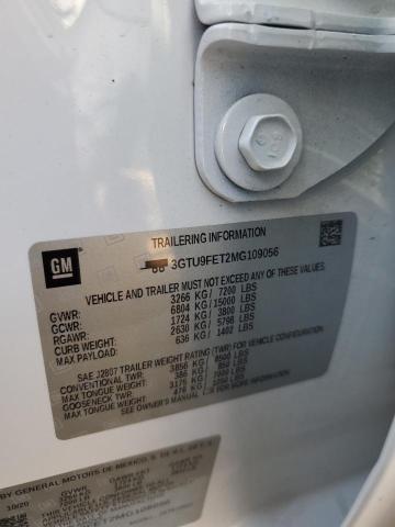 2021 GMC SIERRA K15 - 3GTU9FET2MG109056