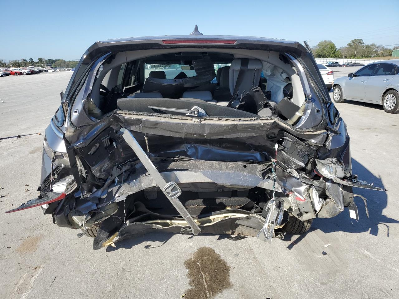 Lot #2907374116 2018 HONDA ODYSSEY EL