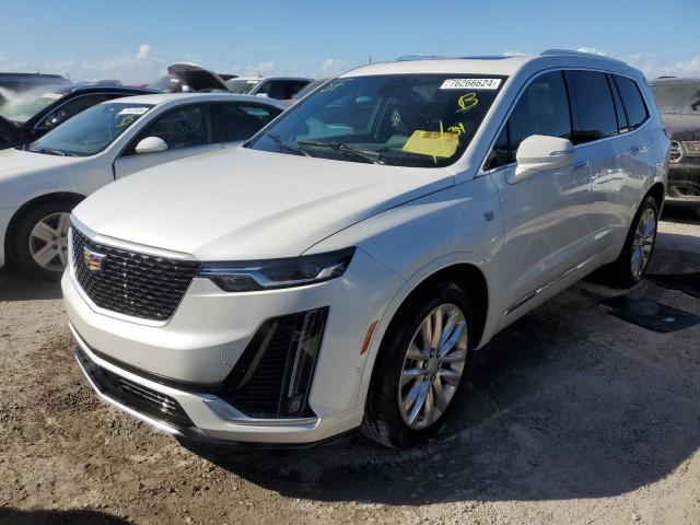 CADILLAC XT6 PREMIU 2020 white  gas 1GYKPCRS3LZ113381 photo #1