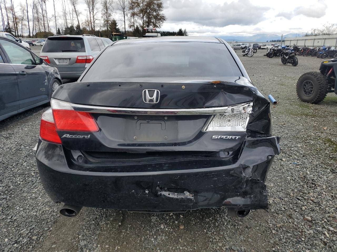 Lot #3029799267 2015 HONDA ACCORD SPO