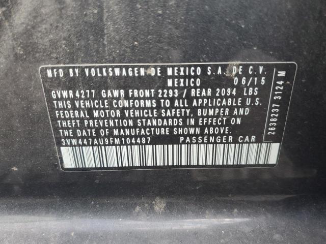 2015 VOLKSWAGEN GTI - 3VW447AU9FM104487