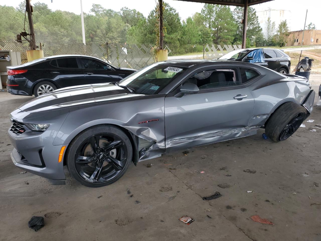 Lot #2928406845 2021 CHEVROLET CAMARO LS