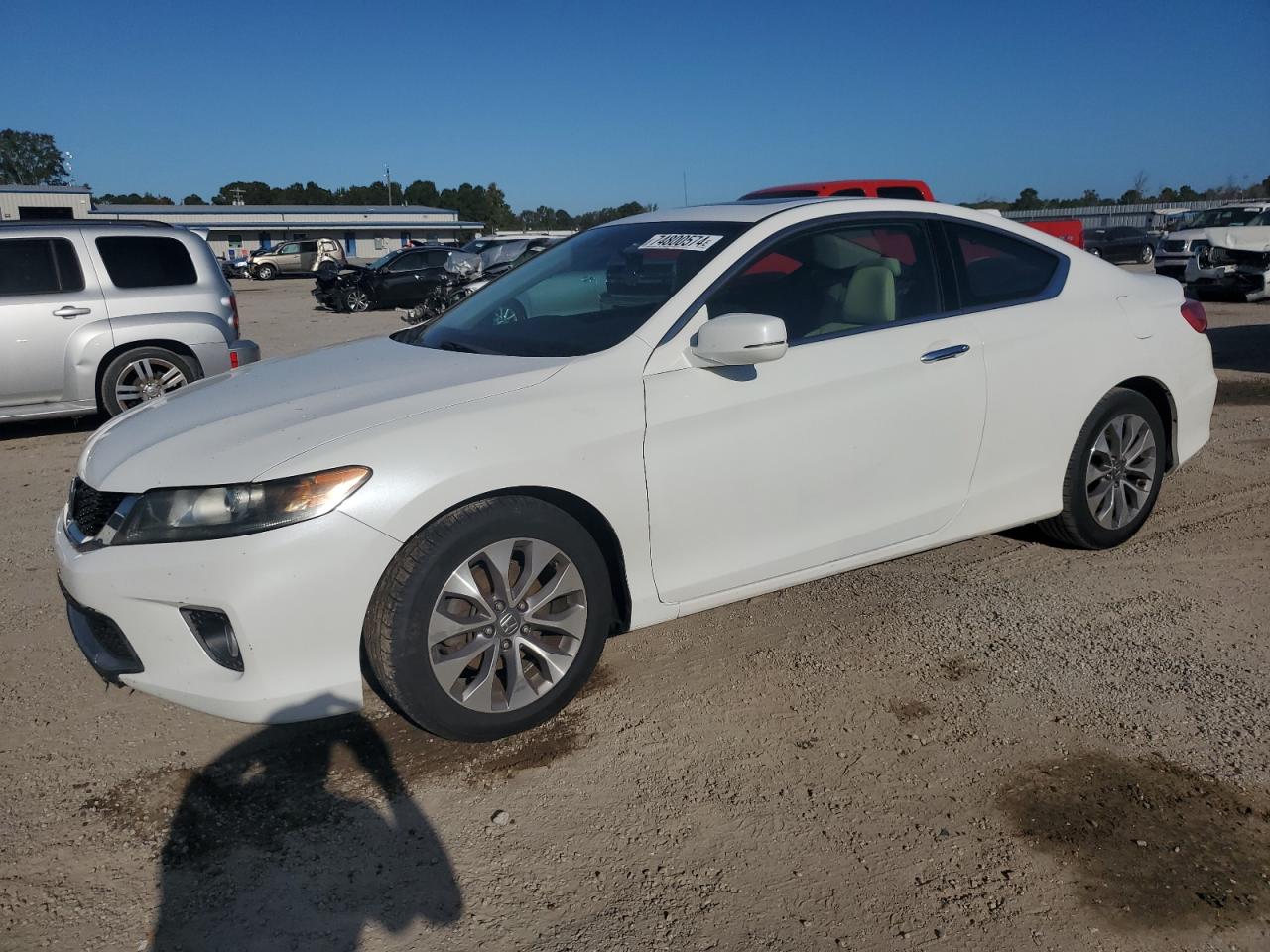 Lot #2952735207 2014 HONDA ACCORD EXL