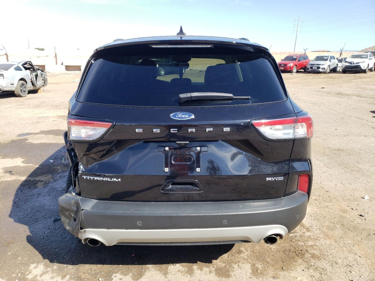 Lot #2940736423 2021 FORD ESCAPE TIT