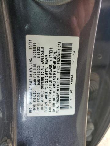 VIN 1HGCR2F78FA091929 2015 Honda Accord, EX no.13