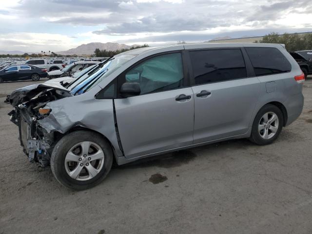 TOYOTA SIENNA 2011 silver  gas 5TDZK3DC4BS160826 photo #1