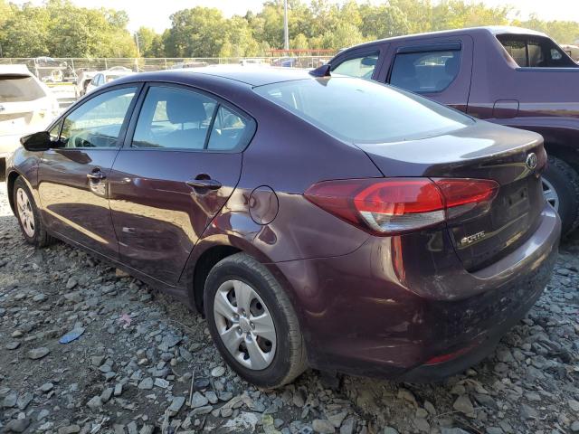 VIN 3KPFK4A76JE217228 2018 KIA Forte, LX no.2