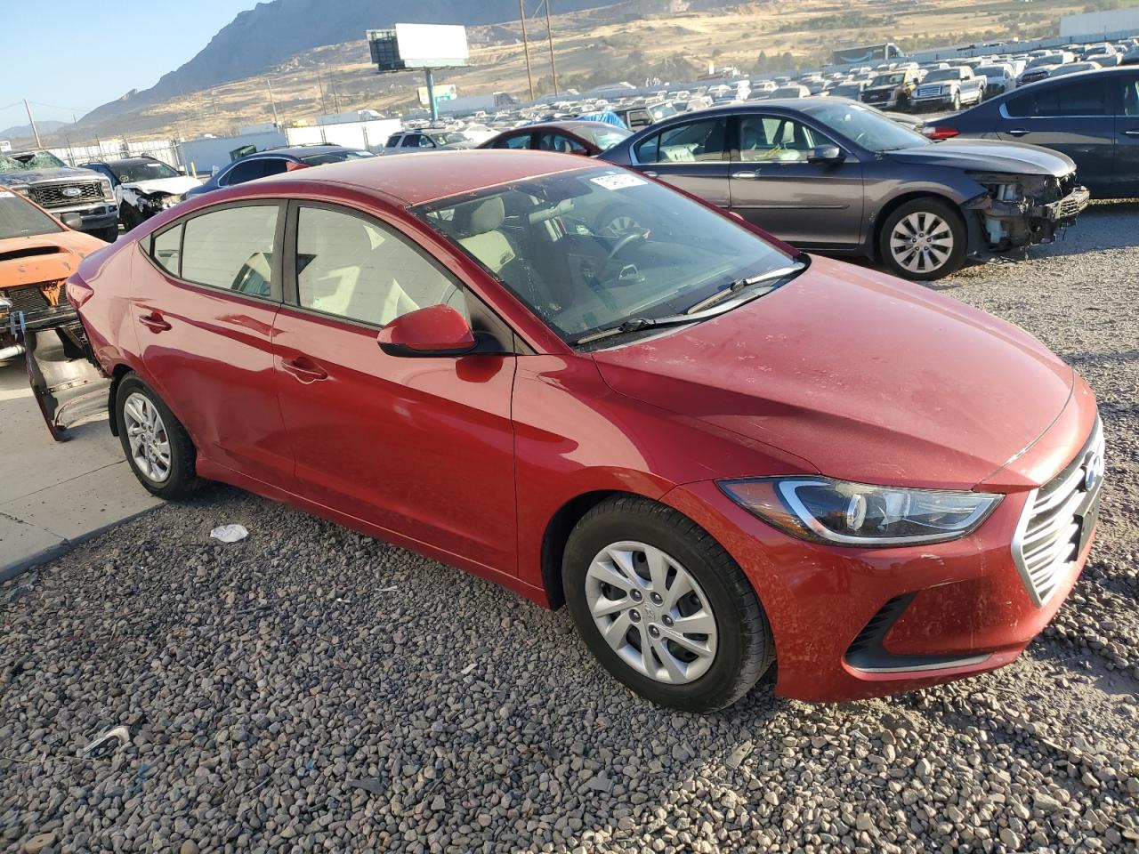 Lot #2921809553 2017 HYUNDAI ELANTRA SE