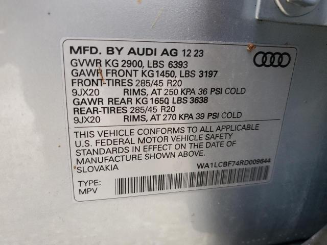 VIN WA1LCBF74RD009644 2024 Audi Q7, Premium Plus no.14