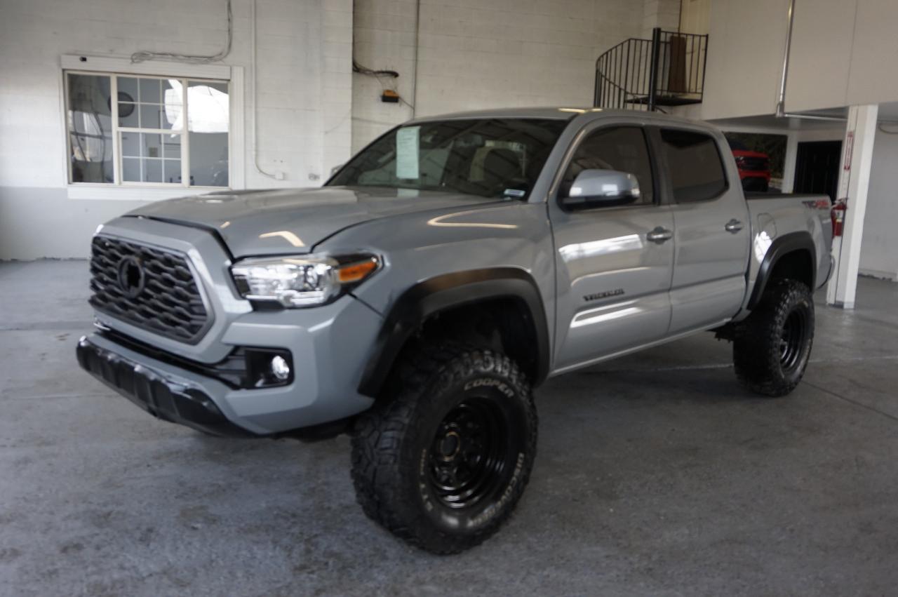 TOYOTA TACOMA DOU 2019 gray  gas 3TMCZ5ANXKM277118 photo #3