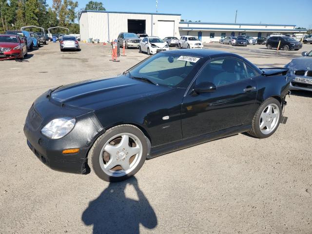 MERCEDES-BENZ SLK 230 KO 1999 black  gas WDBKK47F4XF129689 photo #1