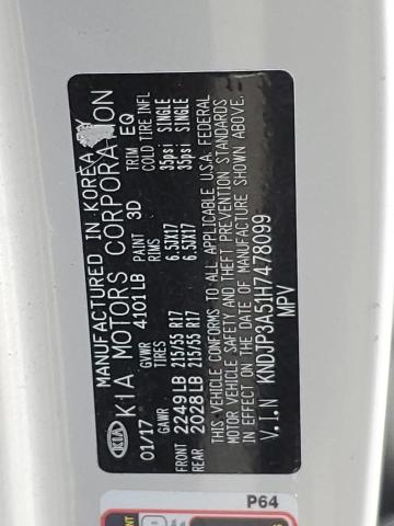 2017 KIA SOUL + - KNDJP3A51H7478099