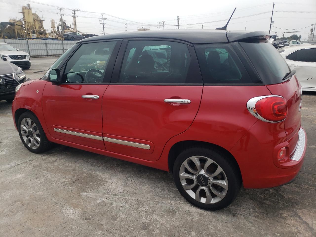 FIAT 500L LOUNG 2015 red  gas ZFBCFACH1FZ030599 photo #3