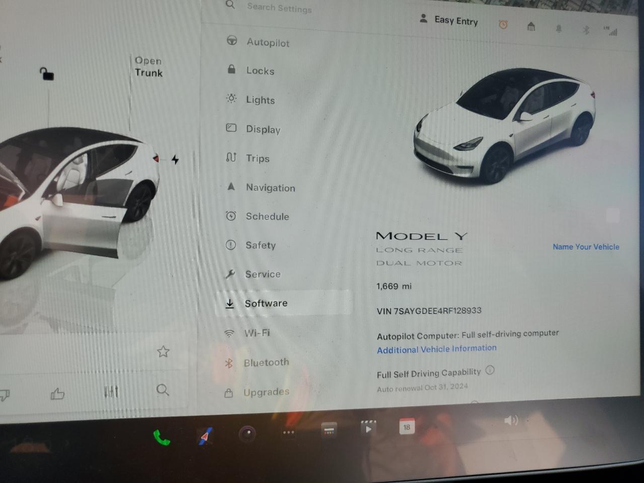 Lot #3044621207 2024 TESLA MODEL Y