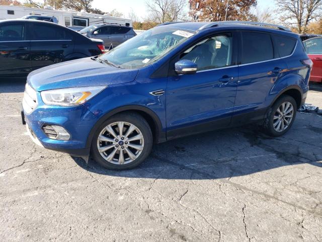 FORD ESCAPE TIT 2017 blue 4dr spor gas 1FMCU9JD5HUC45366 photo #1