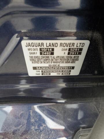 2015 JAGUAR XJL PORTFO SAJWA2GZ9F8V79511