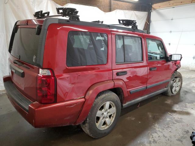 JEEP COMMANDER 2006 red  gas 1J8HG48N26C104236 photo #4