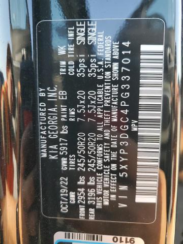 2023 KIA TELLURIDE - 5XYP3DGC4PG337014