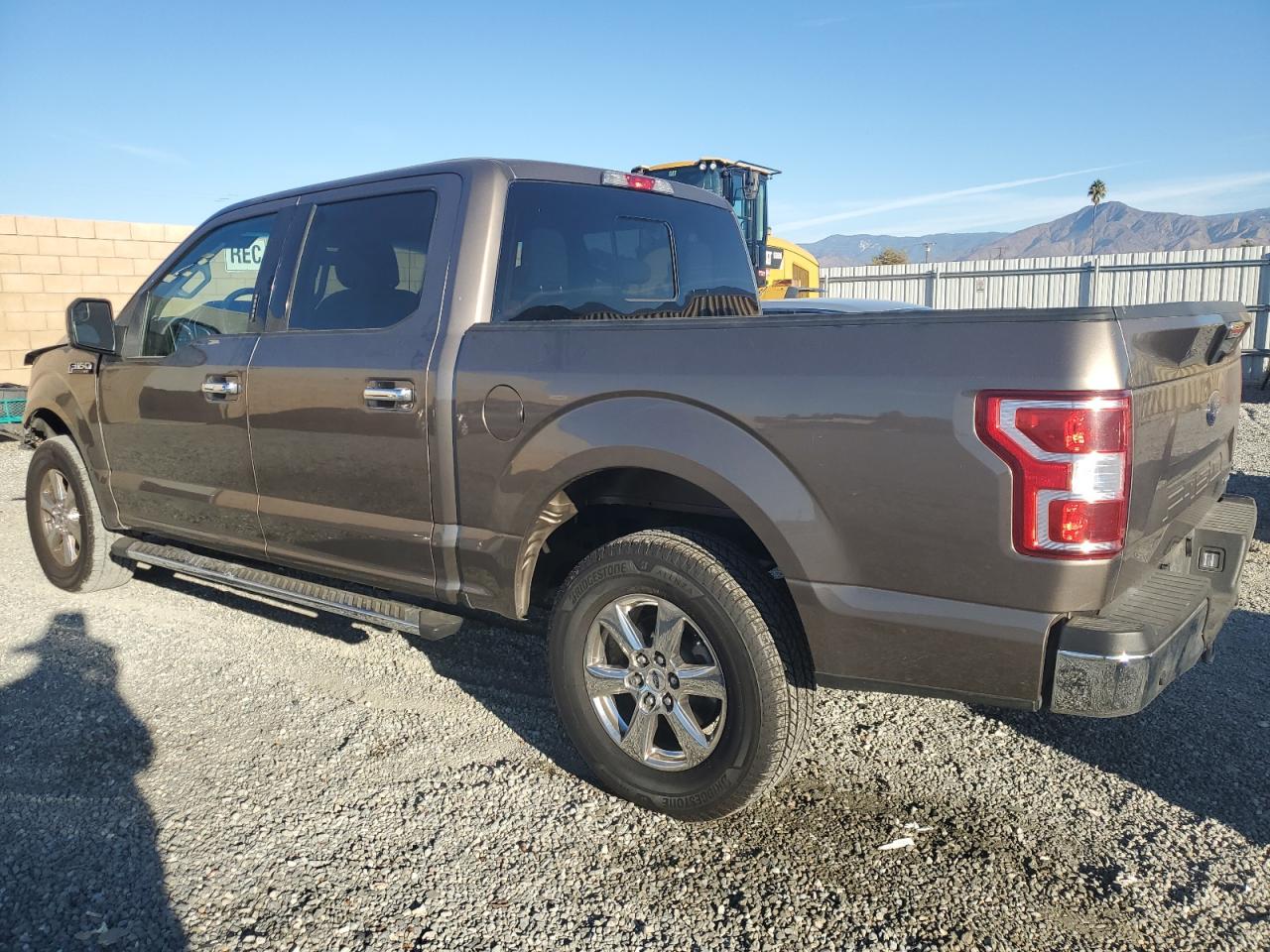 FORD F150 SUPER 2018 gray  gas 1FTEW1EP5JKD54246 photo #3