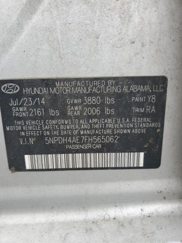 2015 HYUNDAI ELANTRA SE - 5NPDH4AE7FH565062