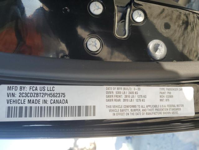 2023 DODGE CHALLENGER - 2C3CDZBT2PH562375