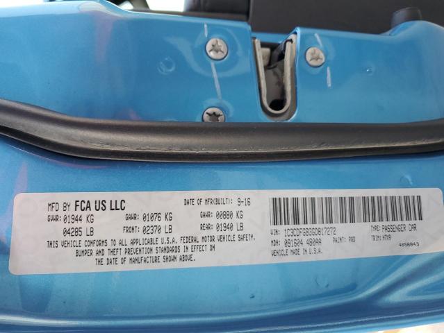2016 DODGE DART GT SP - 1C3CDFGB3GD817272