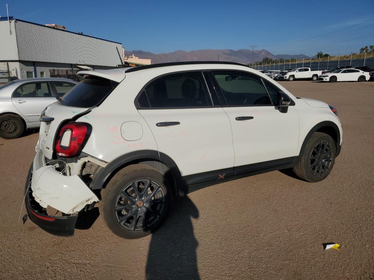 Lot #2928867652 2019 FIAT 500X TREKK