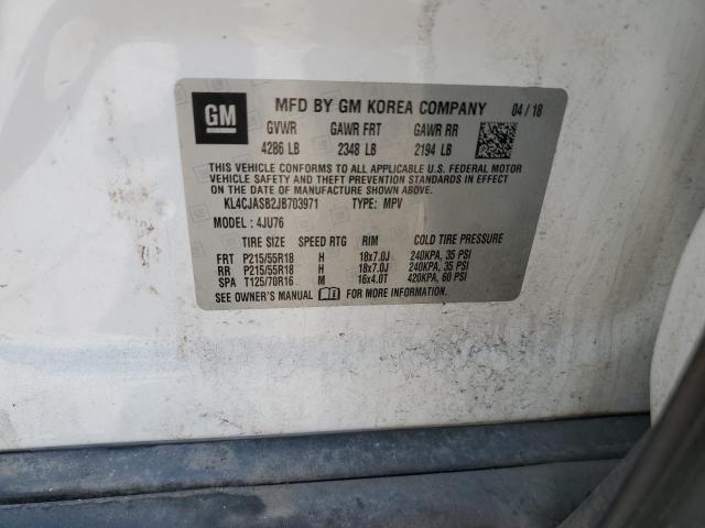 2018 BUICK ENCORE PRE - KL4CJASB2JB703971
