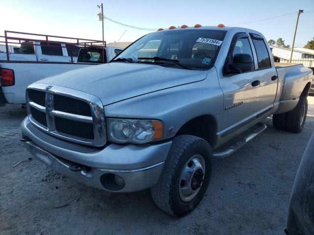 DODGE RAM 3500 S 2005 silver  diesel 3D7MS48C25G761199 photo #1