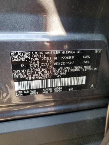 VIN 2T3P1RFV5MW229553 2021 Toyota RAV4, Xle no.13