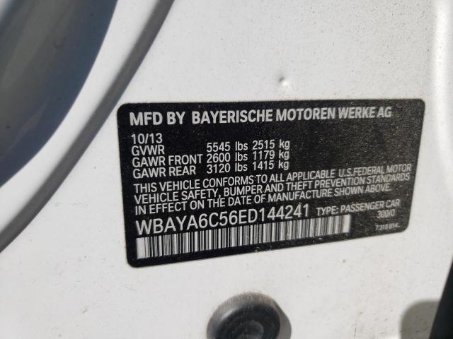 VIN WBAYA6C56ED144241 2014 BMW 7 SERIES no.12