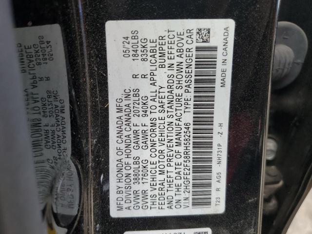 2024 HONDA CIVIC SPOR - 2HGFE2F58RH582546
