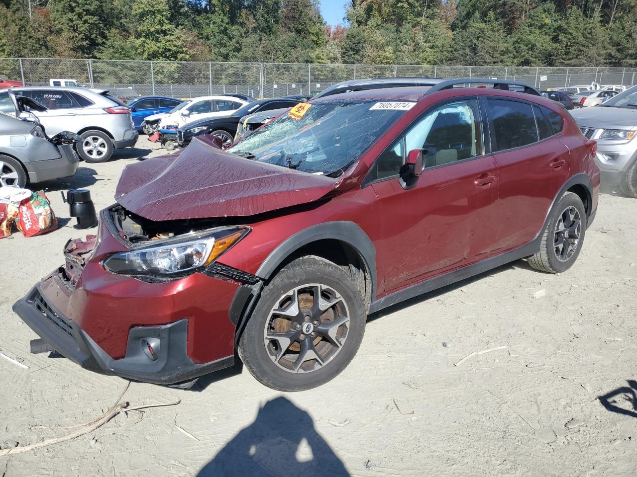 Lot #2923867884 2018 SUBARU CROSSTREK