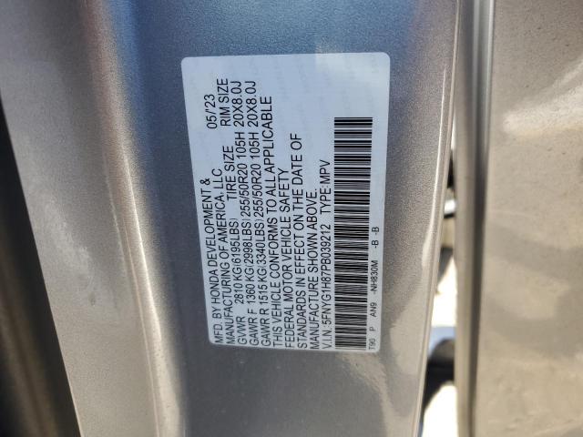 2023 HONDA PILOT ELIT - 5FNYG1H87PB039212