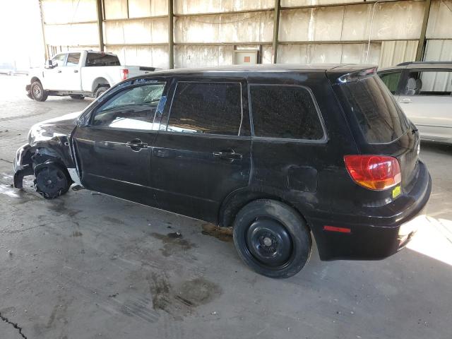 MITSUBISHI OUTLANDER 2003 black 4dr spor gas JA4LX31G43U021849 photo #3