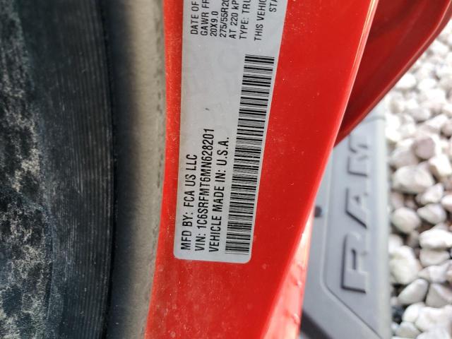 2021 RAM 1500 BIG H - 1C6SRFMT6MN628201