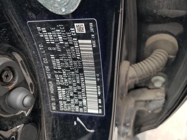 2018 HONDA CIVIC EXL - JHMFC1F70JX024611