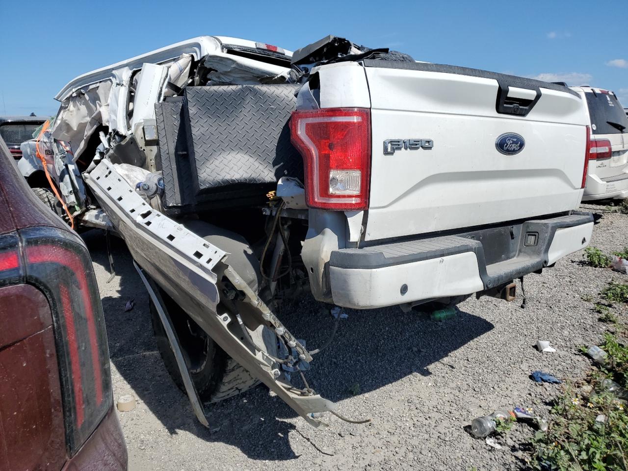 Lot #3316017784 2015 FORD F150 SUPER