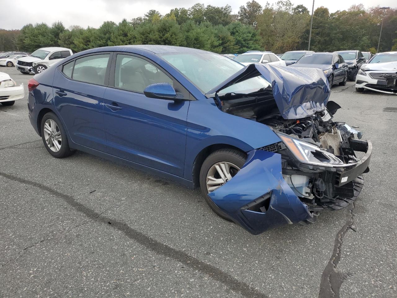 Lot #2925972219 2020 HYUNDAI ELANTRA SE