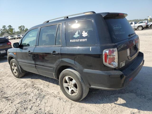 HONDA PILOT EX 2006 black  gas 2HKYF18706H533664 photo #3