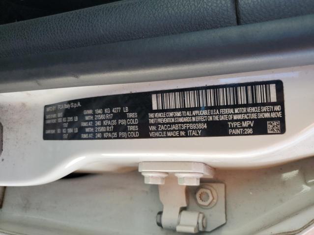 2015 JEEP RENEGADE L - ZACCJABT3FPB93884