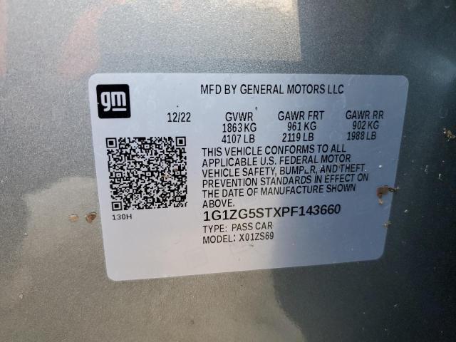 2023 CHEVROLET MALIBU RS - 1G1ZG5STXPF143660