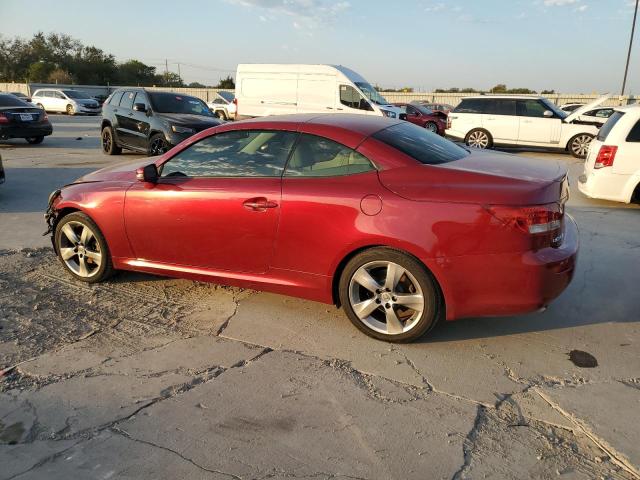 LEXUS IS 250 2010 red  gas JTHFF2C26A2503327 photo #3