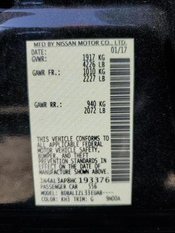 2017 NISSAN ALTIMA 2.5 - 1N4AL3AP8HC193376