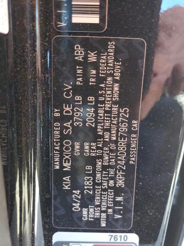 2024 KIA FORTE LX - 3KPF24AD8RE796725