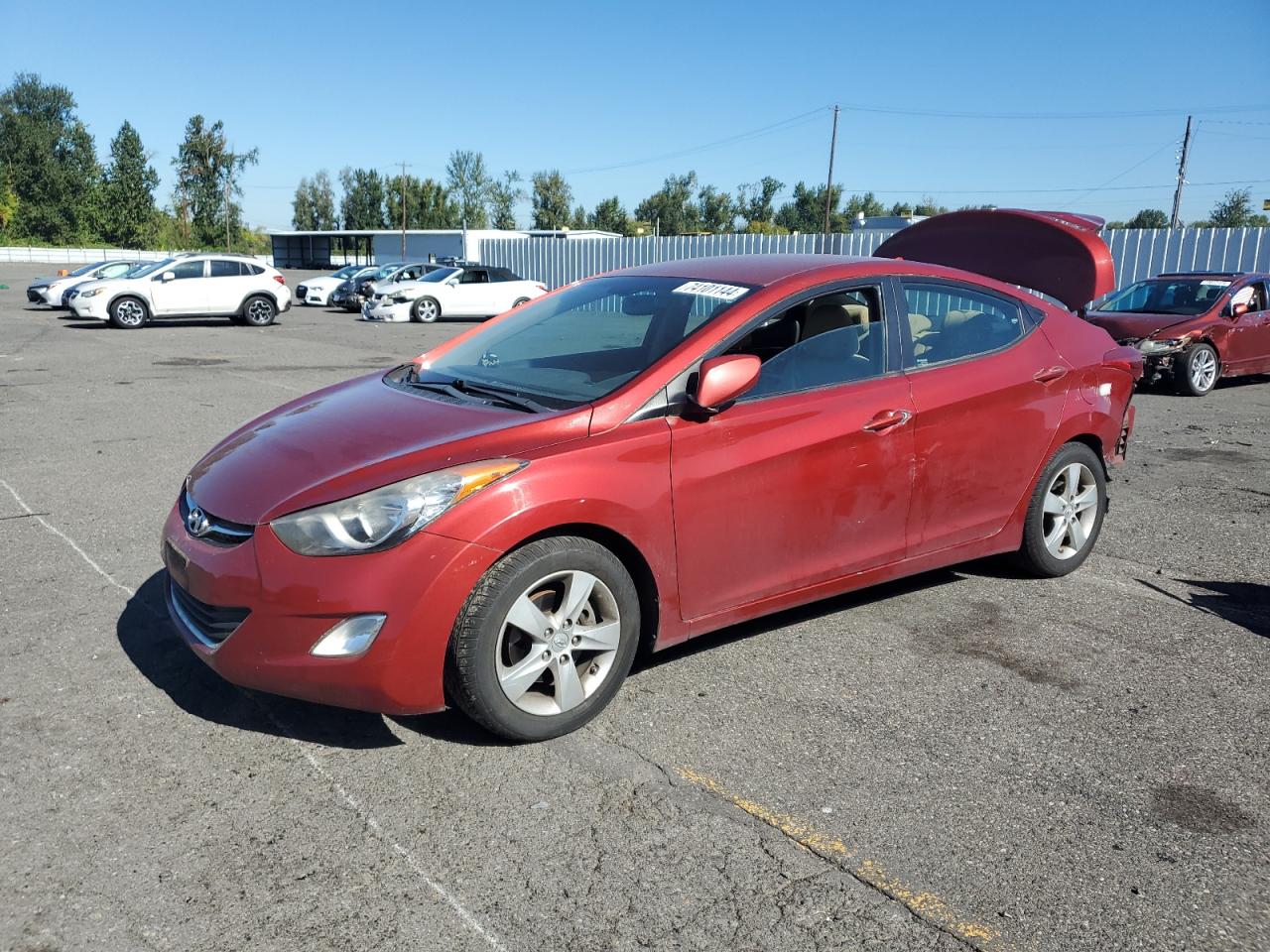 Hyundai Elantra 2012 GLS(Middle grade)