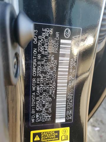 VIN JTHKD5BH1D2149734 2013 Lexus CT, 200 no.12