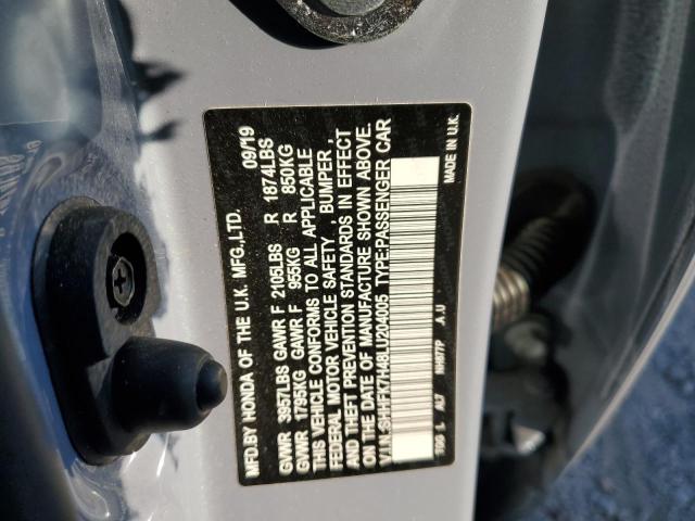 2020 HONDA CIVIC SPOR - SHHFK7H48LU204005