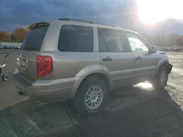 HONDA PILOT EXL 2004 beige  gas 2HKYF18554H619807 photo #4